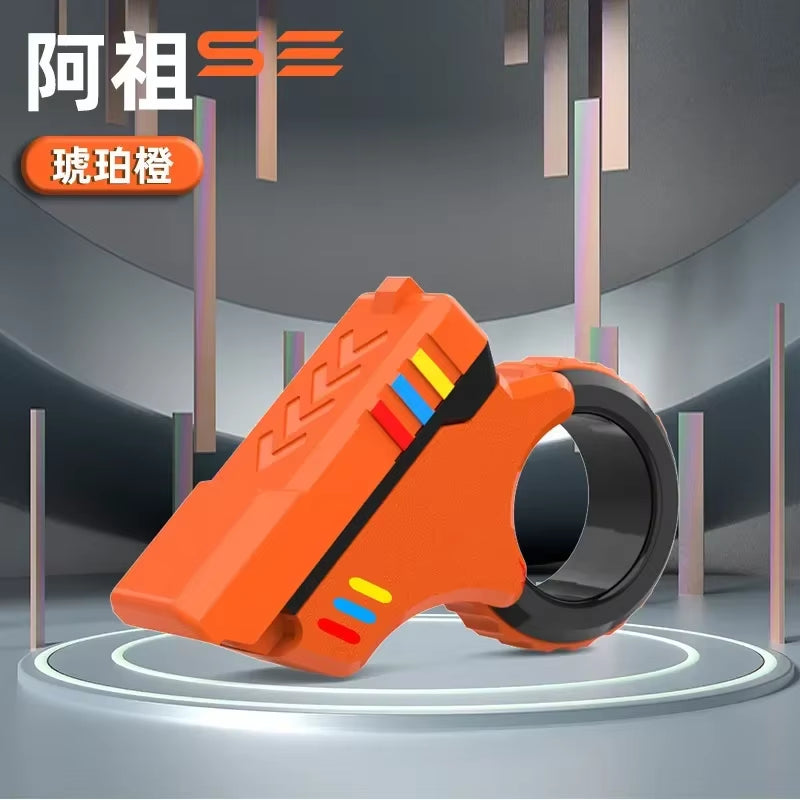 Rotary Finger Sliders Fidget Toys Office Pressure Relief Slider Ratchet Finger Fidget 3D Printed Fidegt Toys Fingertip Textured