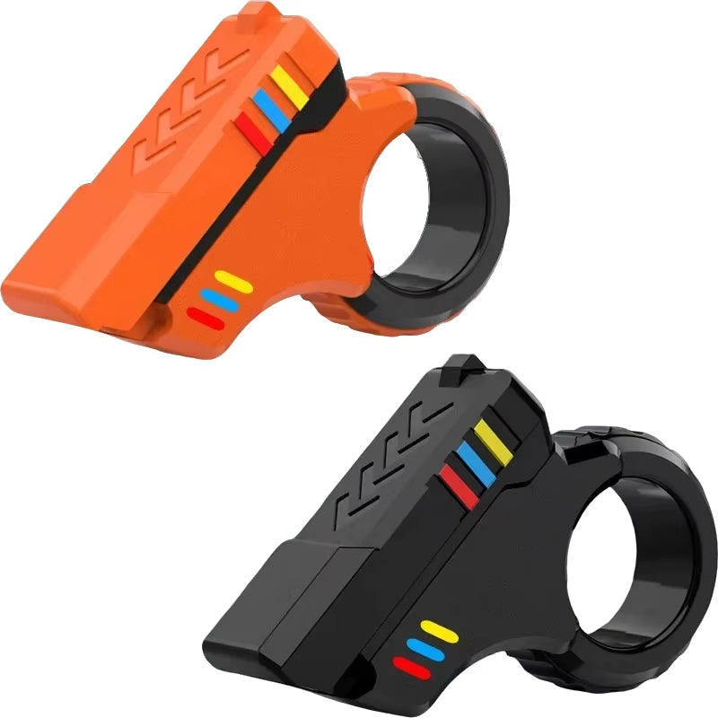 Rotary Finger Sliders Fidget Toys Office Pressure Relief Slider Ratchet Finger Fidget 3D Printed Fidegt Toys Fingertip Textured