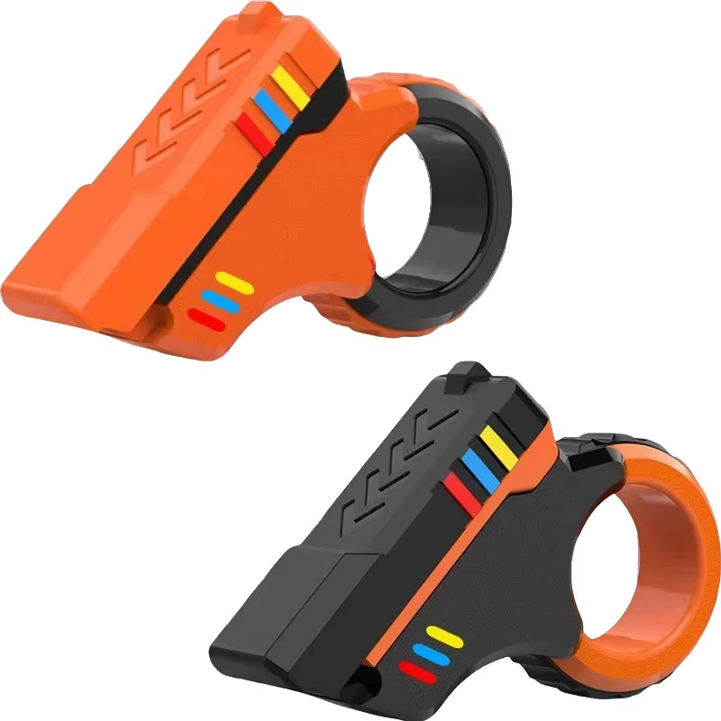 Rotary Finger Sliders Fidget Toys Office Pressure Relief Slider Ratchet Finger Fidget 3D Printed Fidegt Toys Fingertip Textured