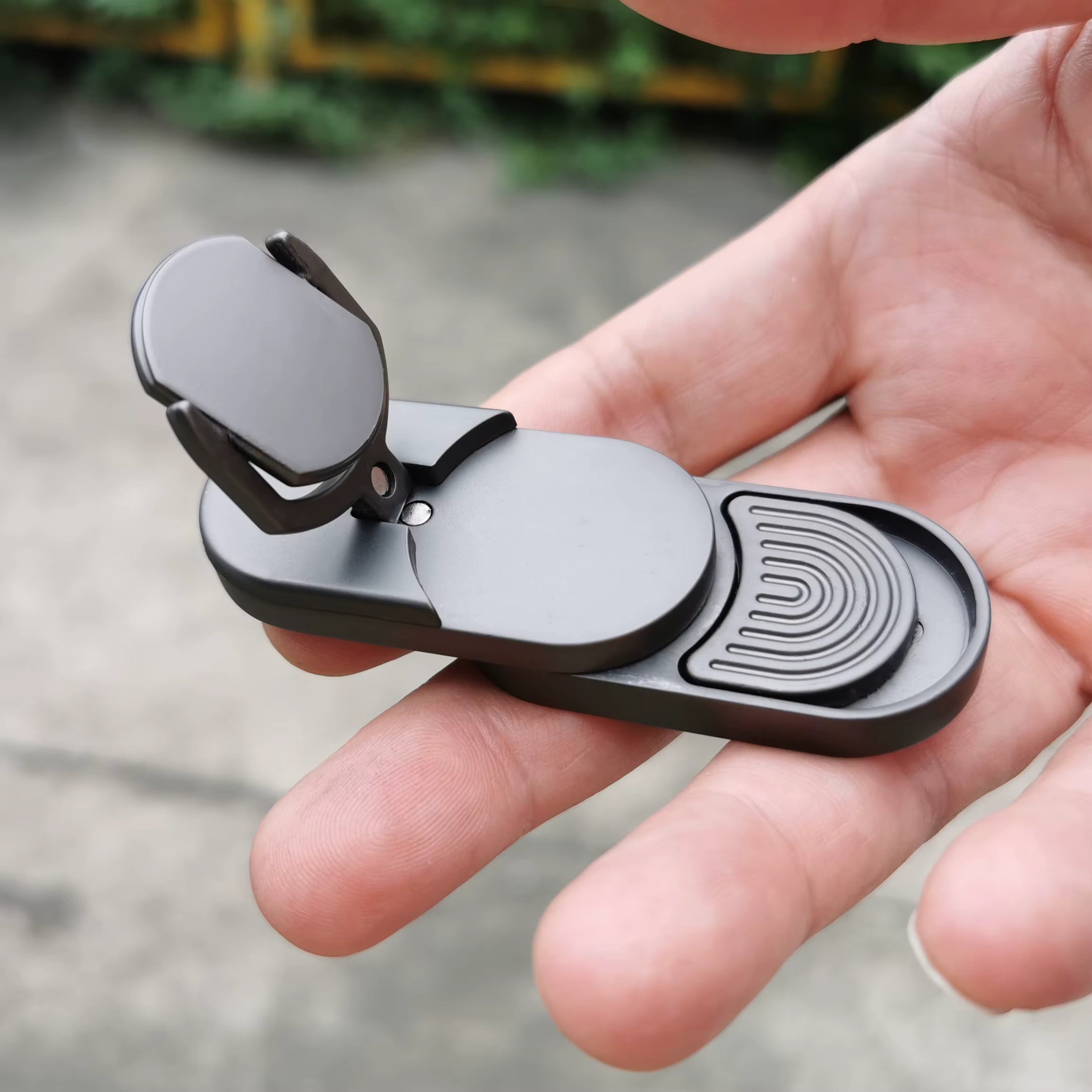 Metal Fidget Slider - Push Spin Haptic Toy